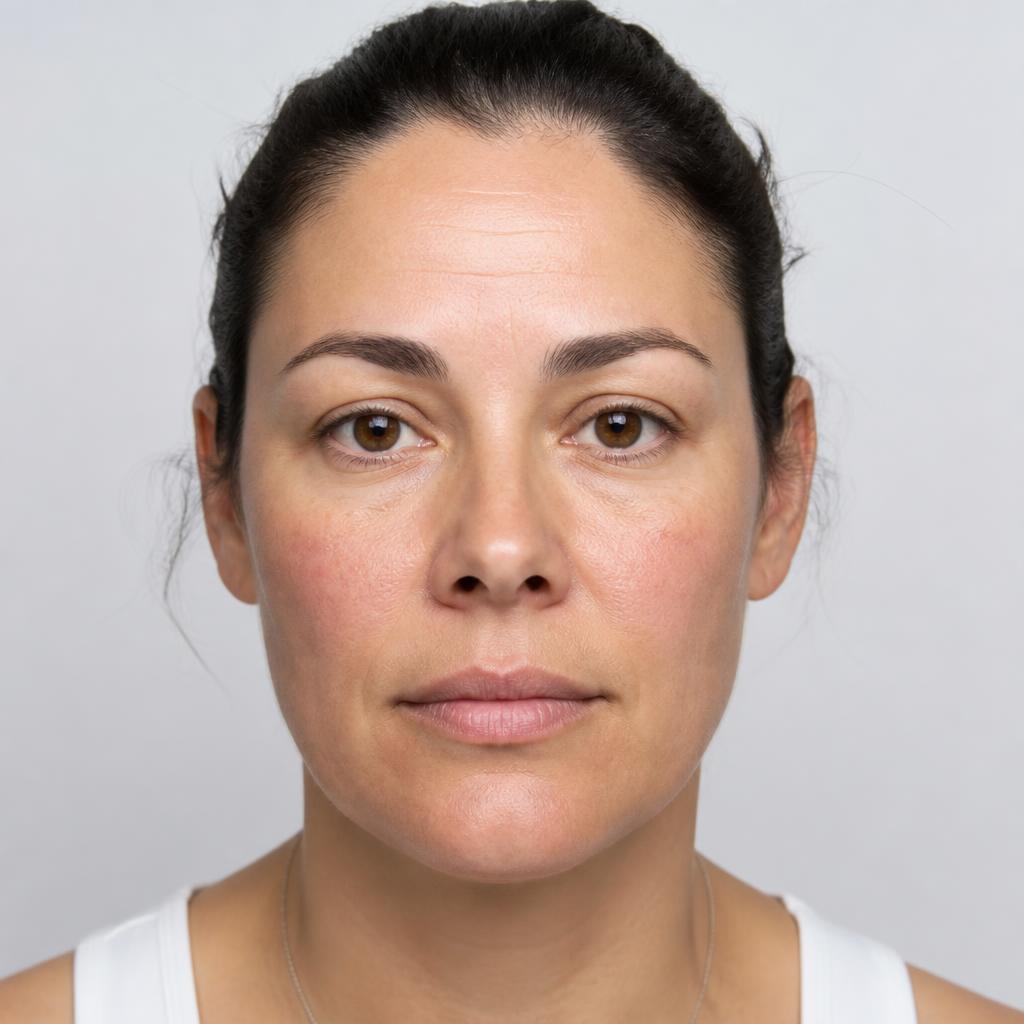 Skin before treatment at Tao Skincare